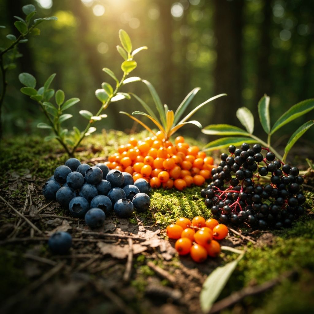 Beeren in der Natur